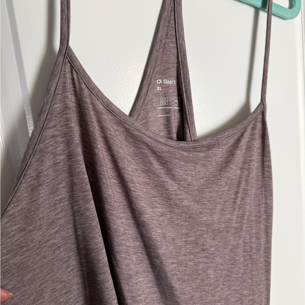 NWT Gapfit racer back strappy tank in XL Tall in black or mauve - Picture 8 of 11